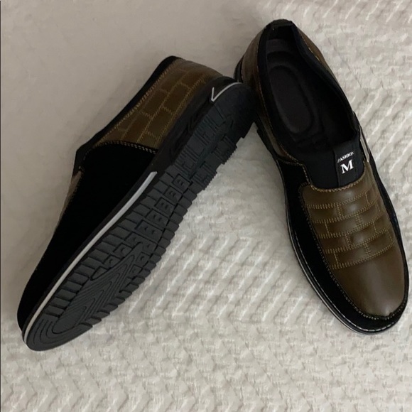 Men’s leather sneaker loafer. - Picture 2 of 4